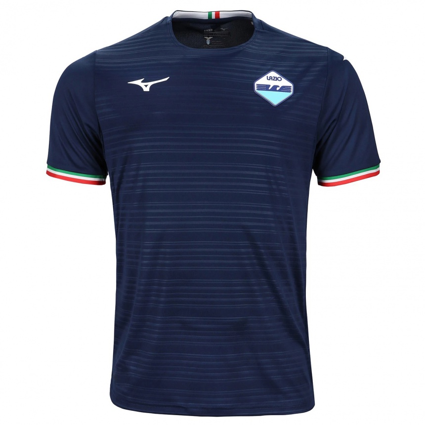 Herren Fußball Nicolo Rovella #65 Marine Auswärtstrikot Trikot 2023/24 T-Shirt Luxemburg