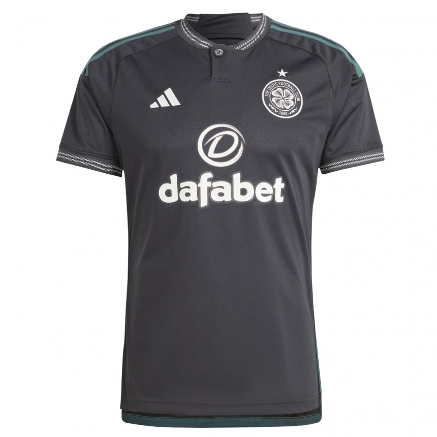 Herren Fußball Ihren Namen #0 Schwarz Auswärtstrikot Trikot 2023/24 T-Shirt Luxemburg