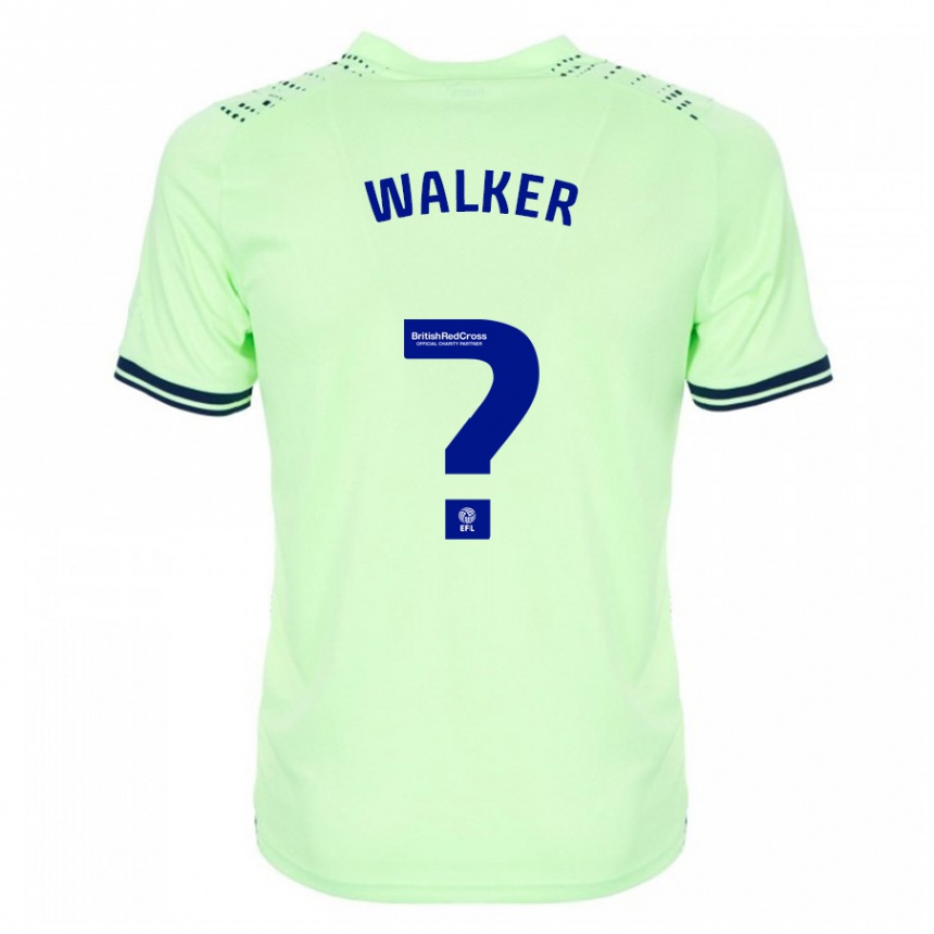 Herren Fußball Adriel Walker #0 Marine Auswärtstrikot Trikot 2023/24 T-Shirt Luxemburg