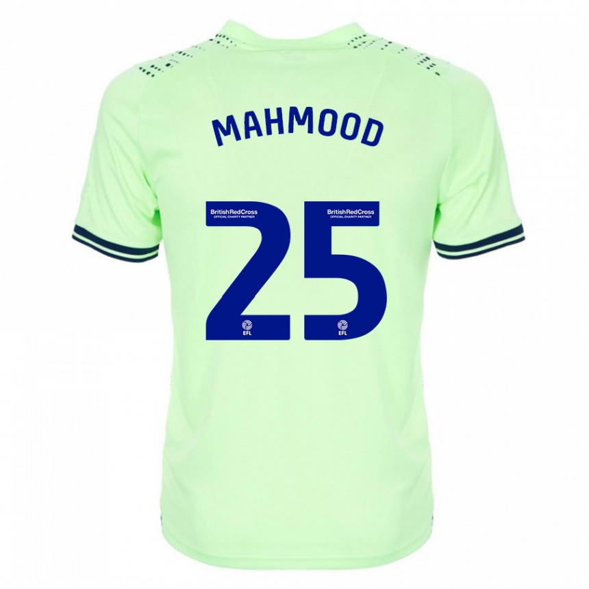 Herren Fußball Mahmood #25 Marine Auswärtstrikot Trikot 2023/24 T-Shirt Luxemburg