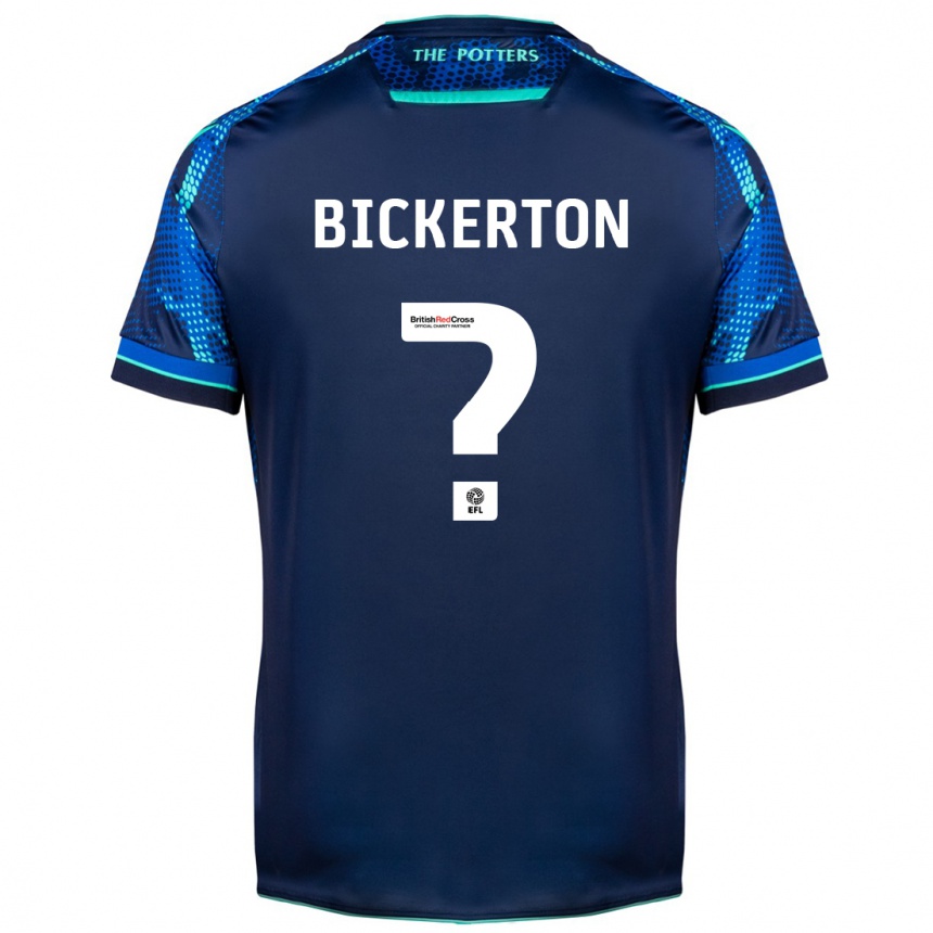 Herren Fußball Josh Bickerton #0 Marine Auswärtstrikot Trikot 2023/24 T-Shirt Luxemburg