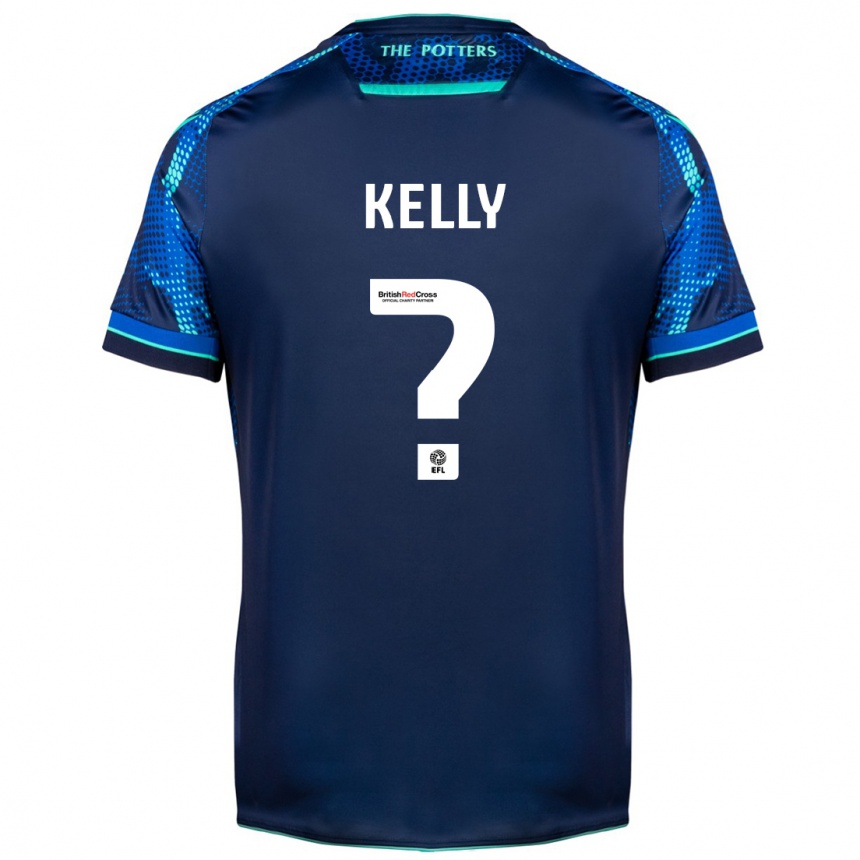 Herren Fußball Gabriel Gartside-Kelly #0 Marine Auswärtstrikot Trikot 2023/24 T-Shirt Luxemburg