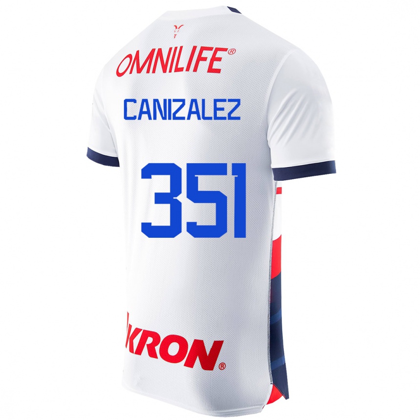 Herren Fußball Djorkaeff Canizalez #351 Weiß Auswärtstrikot Trikot 2023/24 T-Shirt Luxemburg