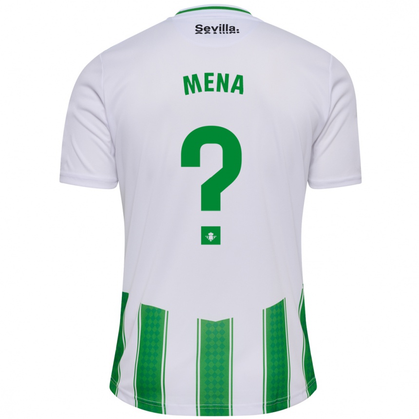 Damen Fußball Justo Mena #0 Weiß Heimtrikot Trikot 2023/24 T-Shirt Luxemburg