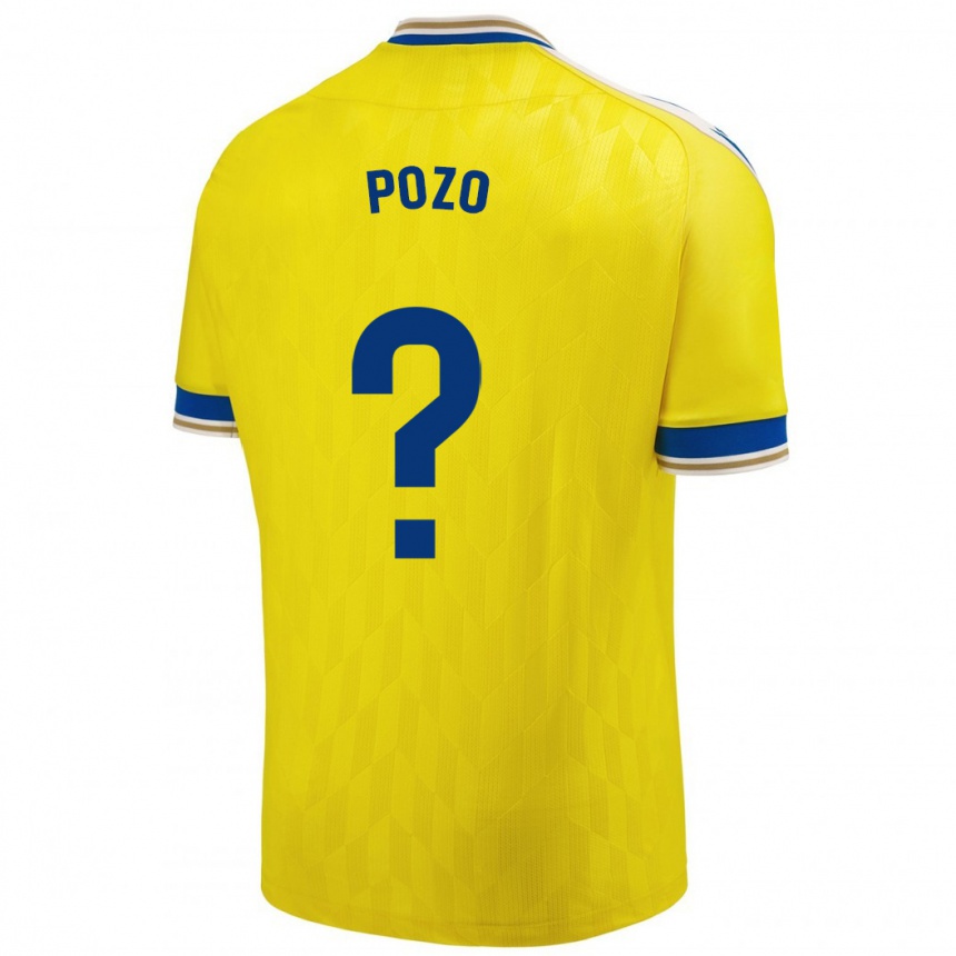 Damen Fußball Nicholas Pozo #0 Gelb Heimtrikot Trikot 2023/24 T-Shirt Luxemburg