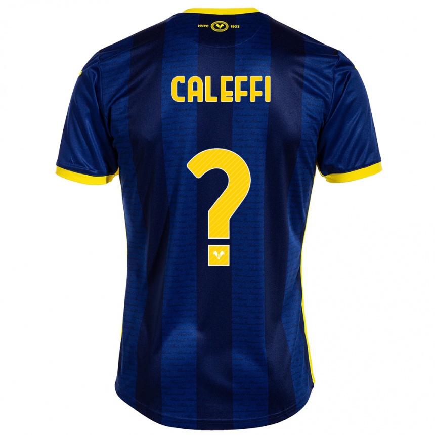 Damen Fußball Andrea Caleffi #0 Marine Heimtrikot Trikot 2023/24 T-Shirt Luxemburg