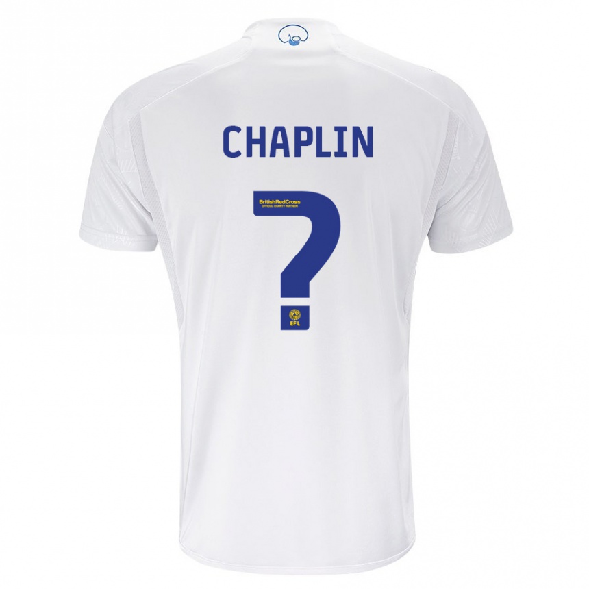 Damen Fußball Rhys Chadwick-Chaplin #0 Weiß Heimtrikot Trikot 2023/24 T-Shirt Luxemburg