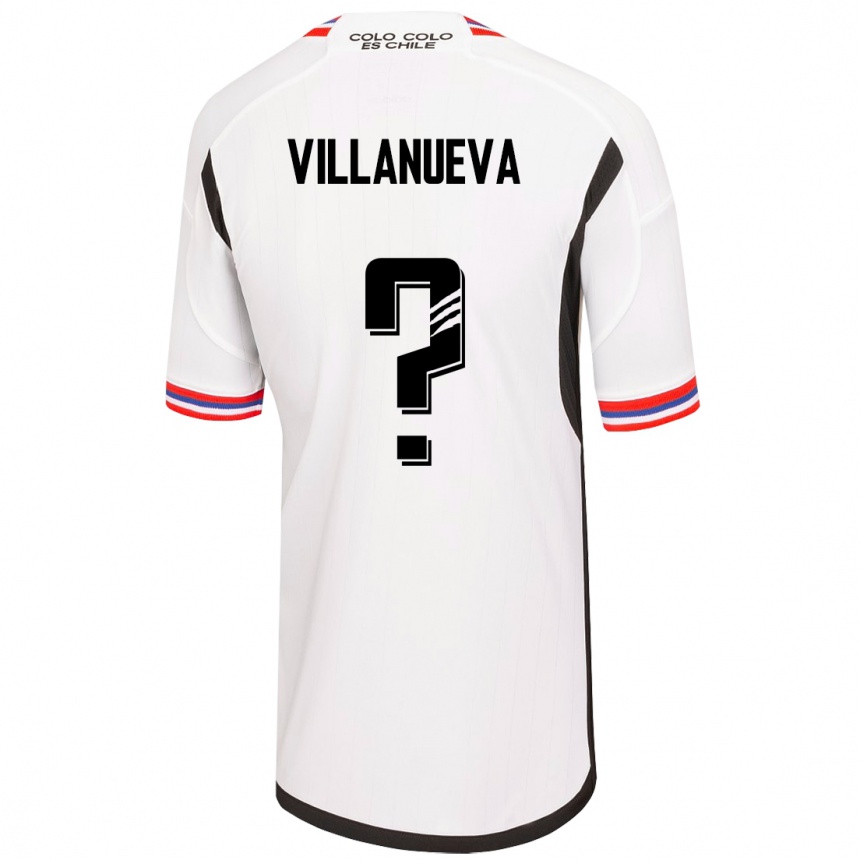 Damen Fußball Eduardo Villanueva #0 Weiß Heimtrikot Trikot 2023/24 T-Shirt Luxemburg