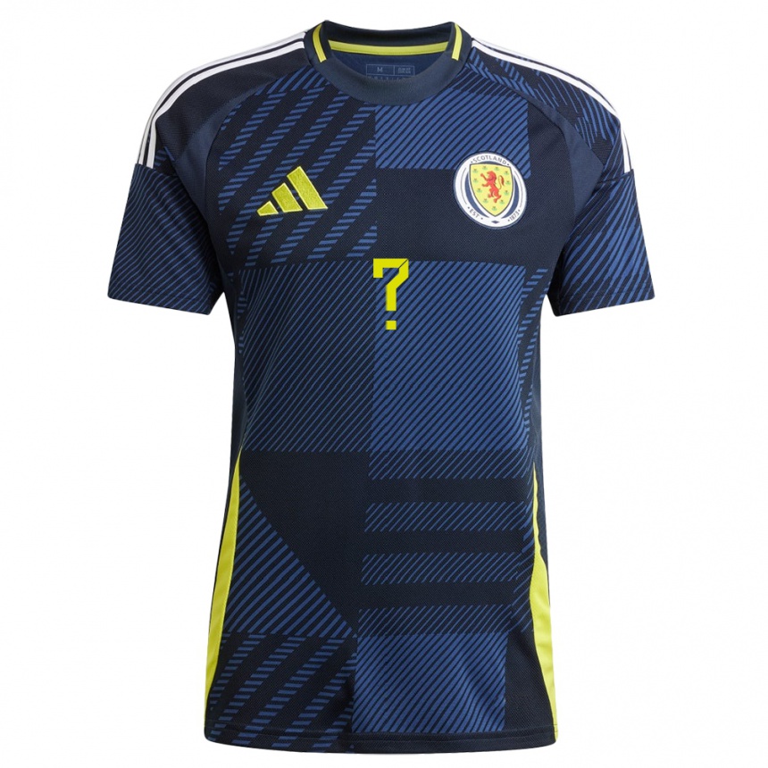 Kinder Fußball Schottland Dylan Lobban #0 Dunkelblau Heimtrikot Trikot 24-26 T-Shirt Luxemburg