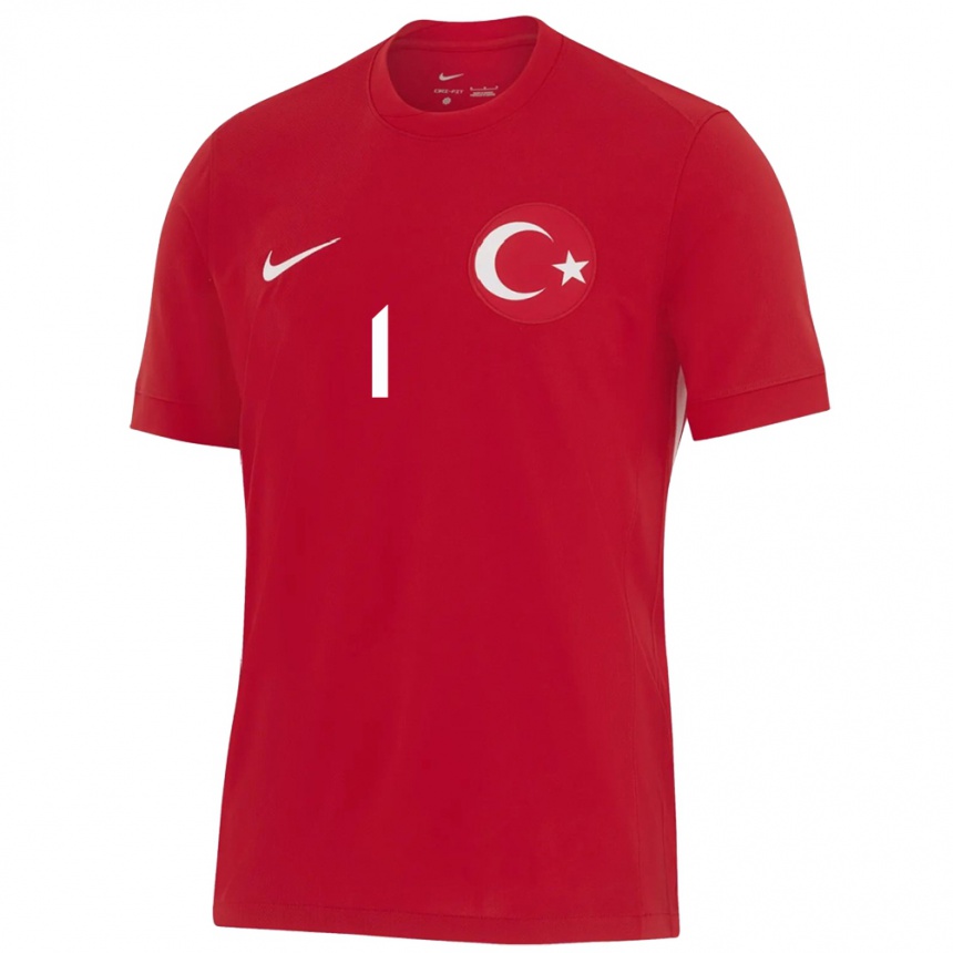 Kinder Fußball Türkei Selda Akgöz #1 Rot Auswärtstrikot Trikot 24-26 T-Shirt Luxemburg