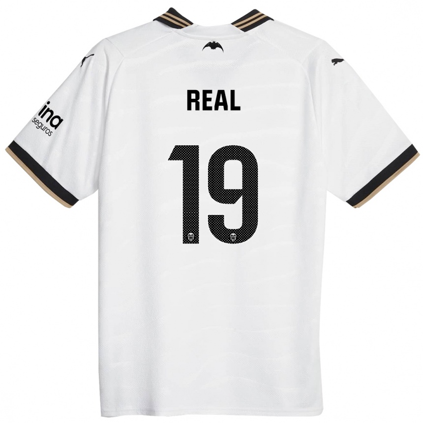 Kinder Fußball Kerlly Real #19 Weiß Heimtrikot Trikot 2023/24 T-Shirt Luxemburg