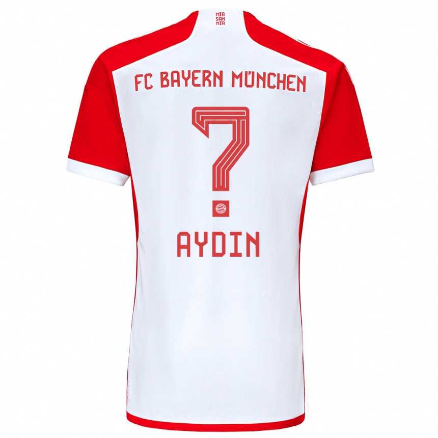 Kinder Fußball Eyüp Aydin #0 Rot-Weiss Heimtrikot Trikot 2023/24 T-Shirt Luxemburg