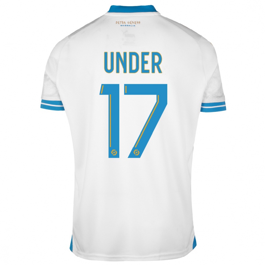 Kinder Fußball Cengiz Under #17 Weiß Heimtrikot Trikot 2023/24 T-Shirt Luxemburg