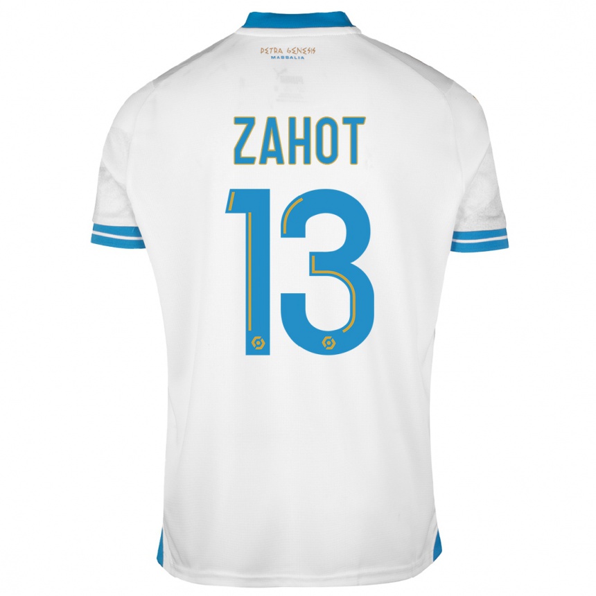 Kinder Fußball Sarah Zahot #13 Weiß Heimtrikot Trikot 2023/24 T-Shirt Luxemburg