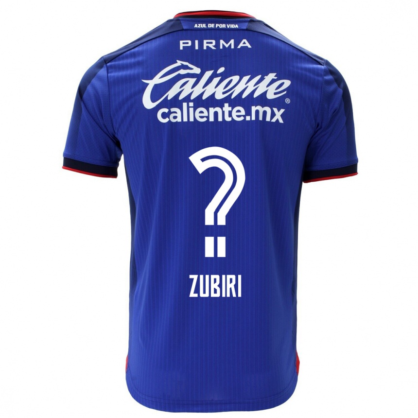 Kinder Fußball Alan Zubiri #0 Blau Heimtrikot Trikot 2023/24 T-Shirt Luxemburg