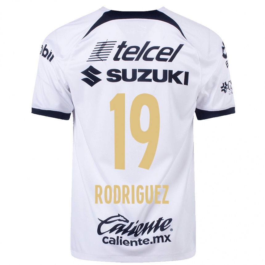 Kinder Fußball Yaneisy Rodriguez #19 Weiß Heimtrikot Trikot 2023/24 T-Shirt Luxemburg