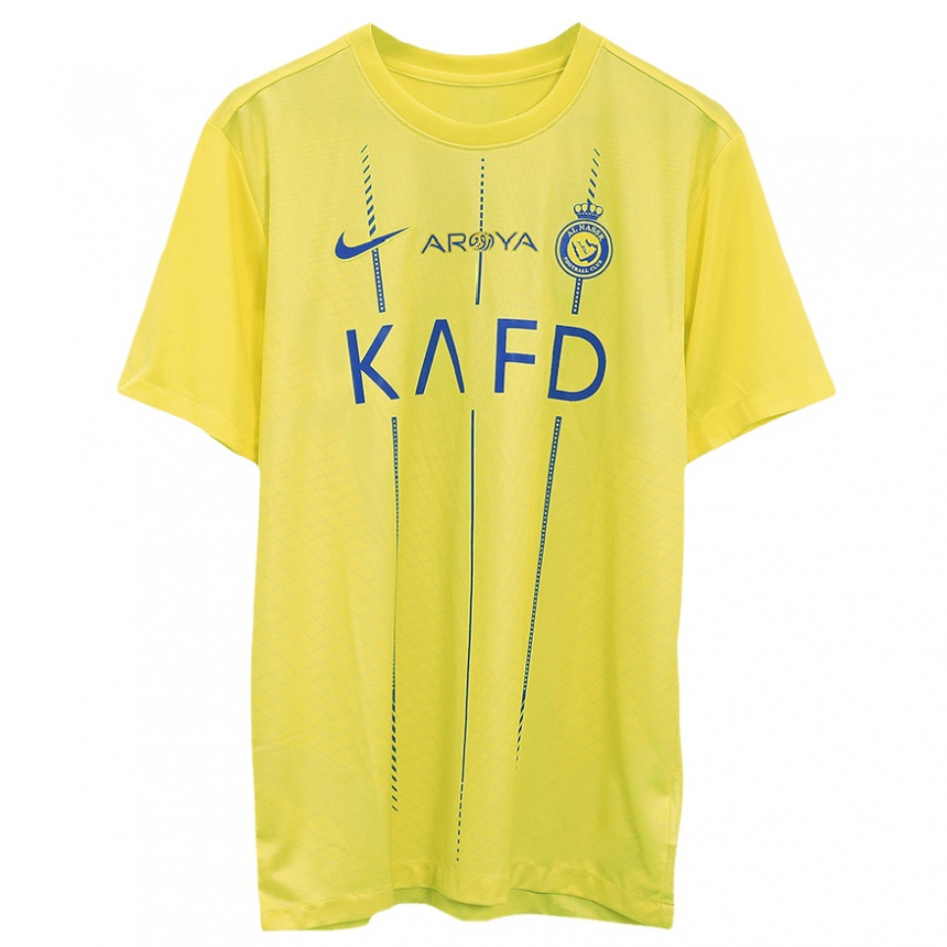 Kinder Fußball David Ospina #22 Gelb Heimtrikot Trikot 2023/24 T-Shirt Luxemburg
