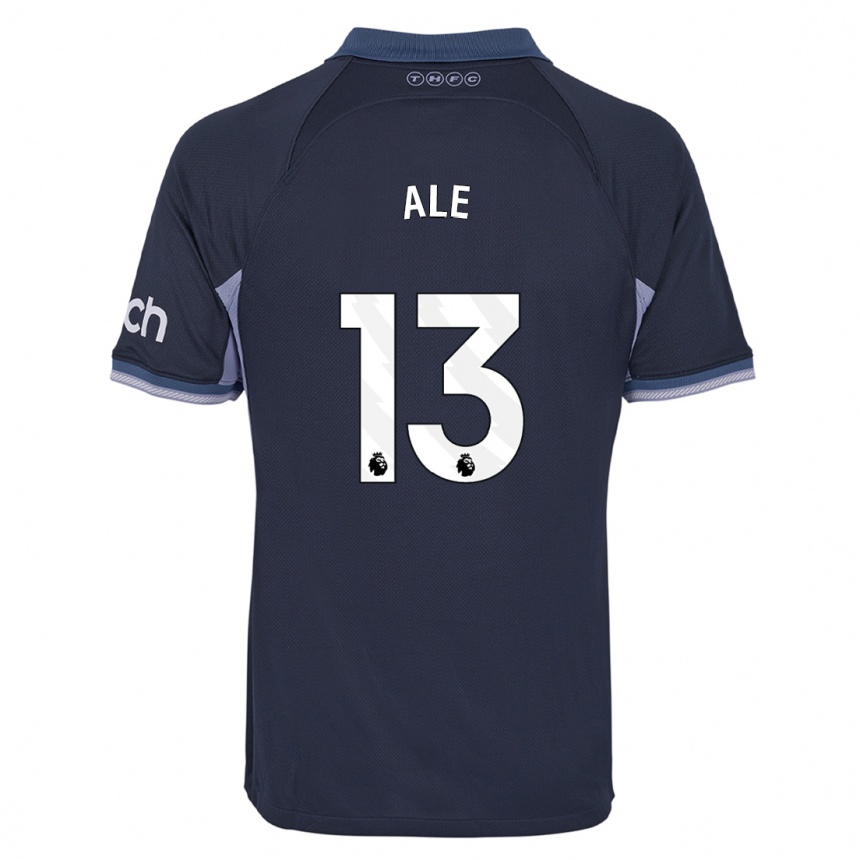 Kinder Fußball Asmita Ale #13 Dunkelblau Auswärtstrikot Trikot 2023/24 T-Shirt Luxemburg