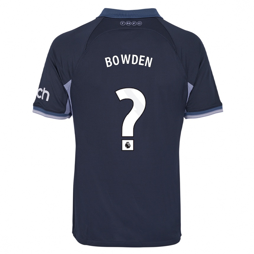 Kinder Fußball Jamie Bowden #0 Dunkelblau Auswärtstrikot Trikot 2023/24 T-Shirt Luxemburg