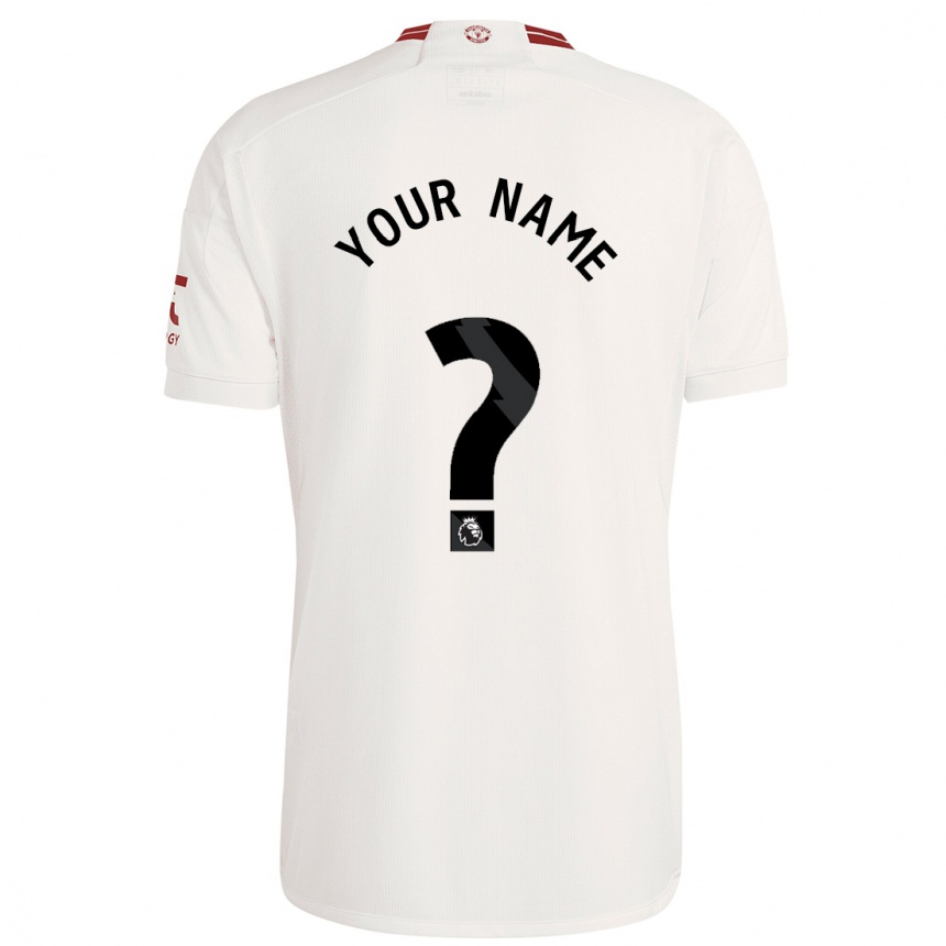 Kinder Fußball Ihren Namen #0 Weiß Ausweichtrikot Trikot 2023/24 T-Shirt Luxemburg