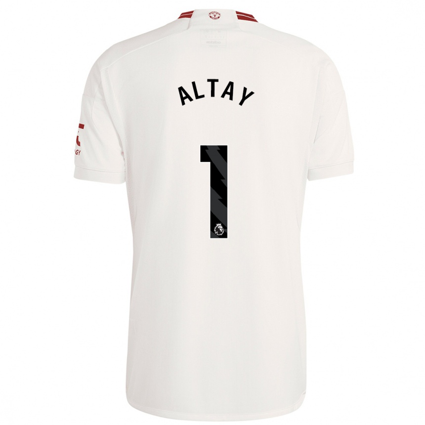 Kinder Fußball Altay Bayindir #1 Weiß Ausweichtrikot Trikot 2023/24 T-Shirt Luxemburg