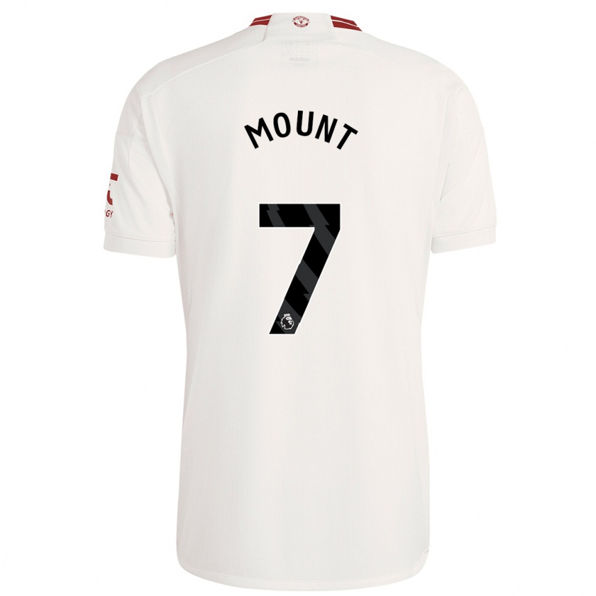 Kinder Fußball Mason Mount #7 Weiß Ausweichtrikot Trikot 2023/24 T-Shirt Luxemburg