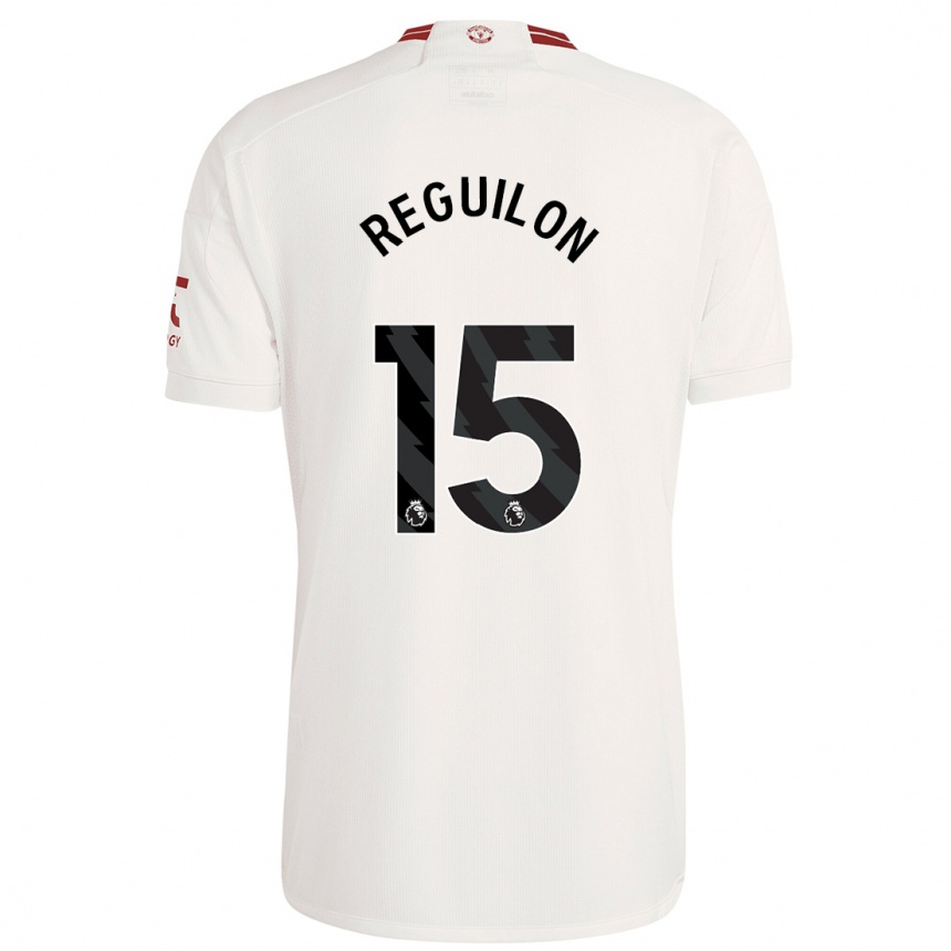 Kinder Fußball Sergio Reguilon #15 Weiß Ausweichtrikot Trikot 2023/24 T-Shirt Luxemburg