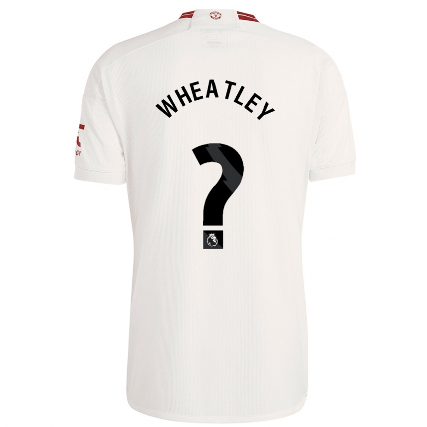 Kinder Fußball Ethan Wheatley #0 Weiß Ausweichtrikot Trikot 2023/24 T-Shirt Luxemburg