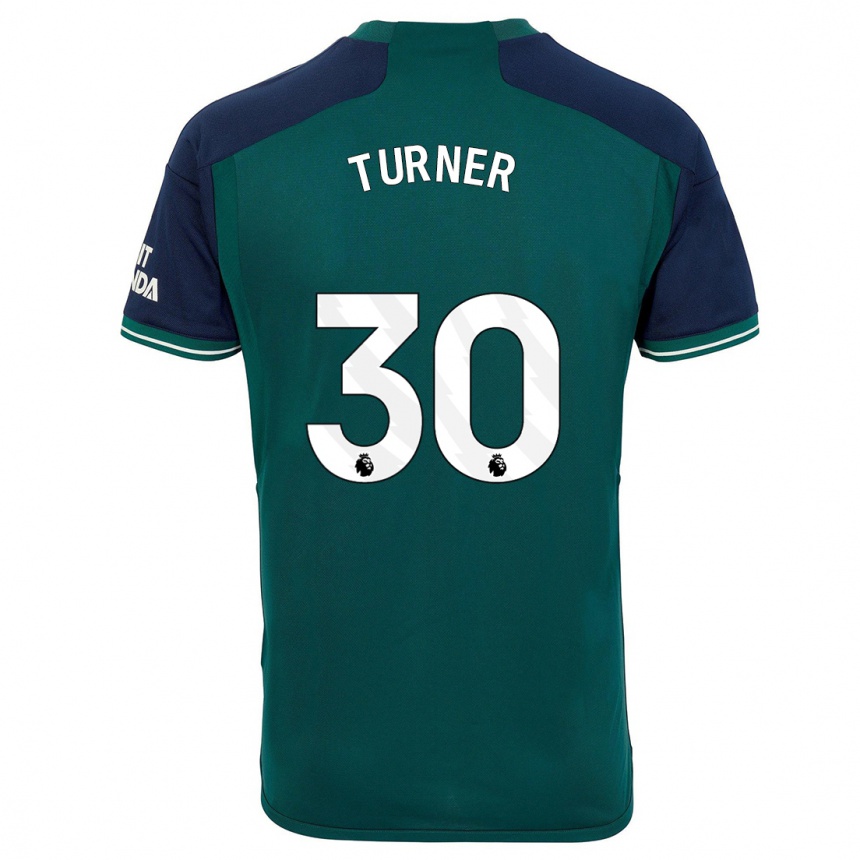 Kinder Fußball Matt Turner #30 Grün Ausweichtrikot Trikot 2023/24 T-Shirt Luxemburg