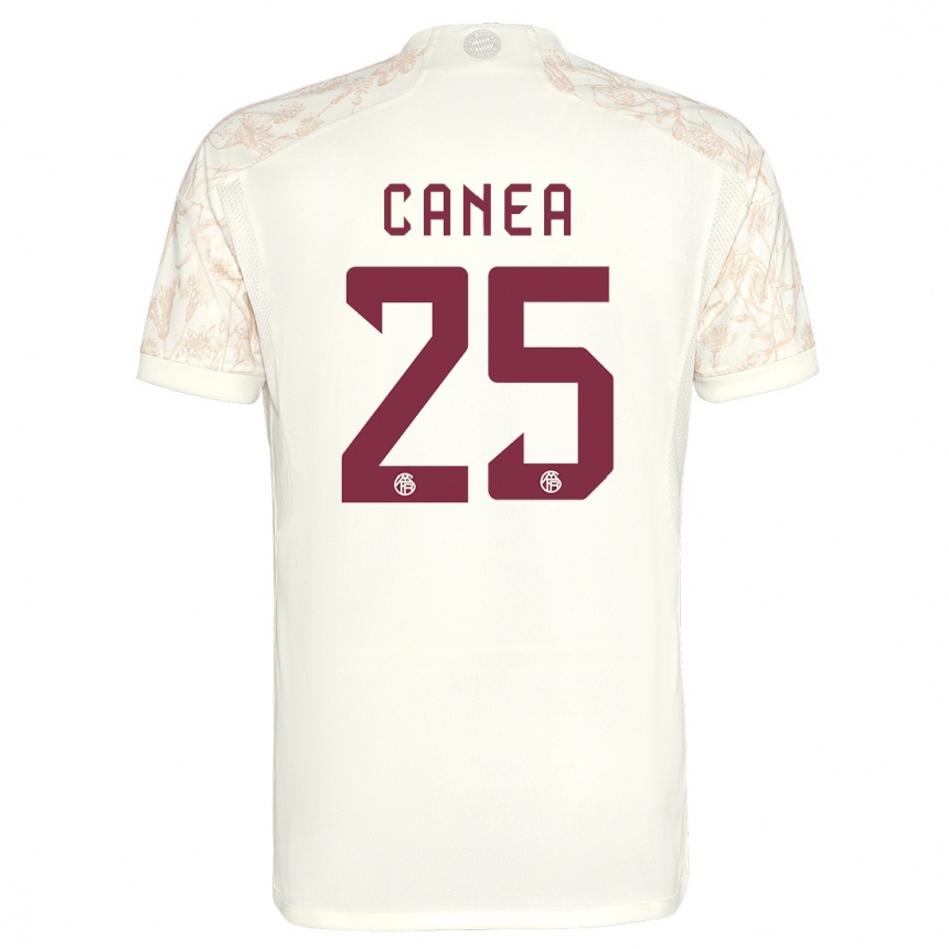 Kinder Fußball Rares Canea #25 Cremefarben Ausweichtrikot Trikot 2023/24 T-Shirt Luxemburg