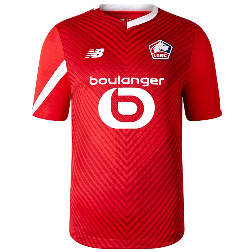 Herren Fußball Jonas Martin #8 Rot Heimtrikot Trikot 2023/24 T-Shirt Luxemburg