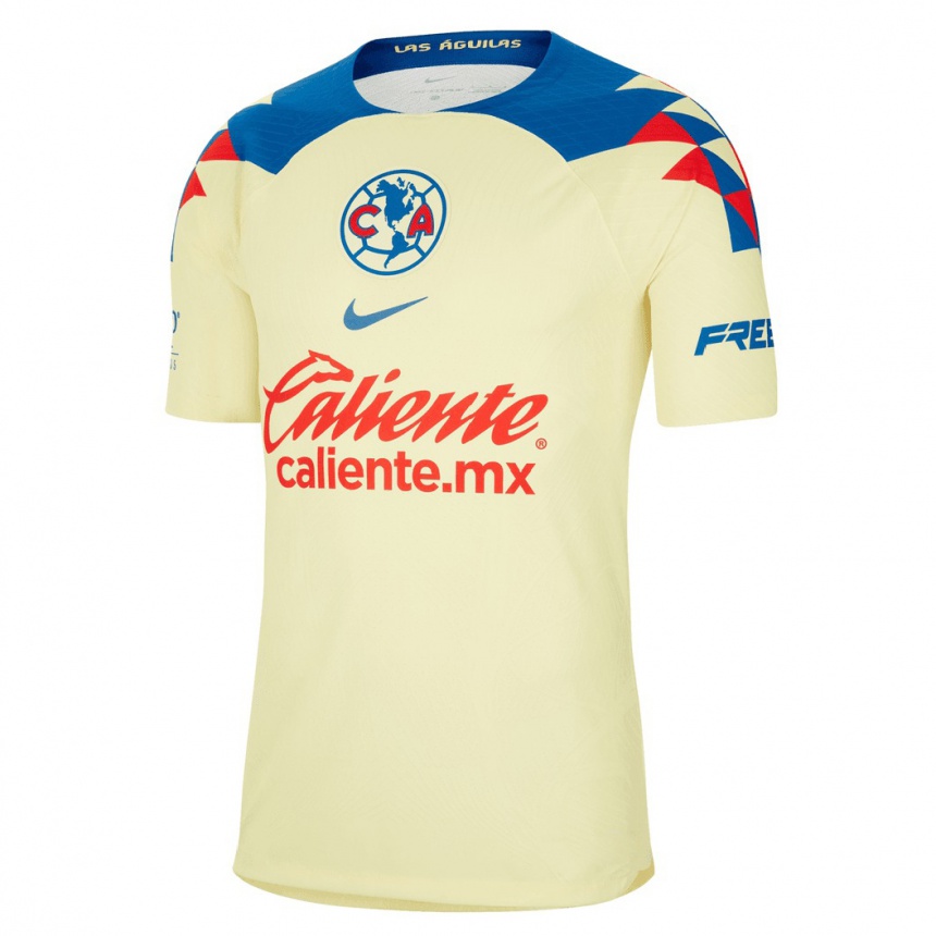 Herren Fußball Sebastian Caceres #4 Gelb Heimtrikot Trikot 2023/24 T-Shirt Luxemburg