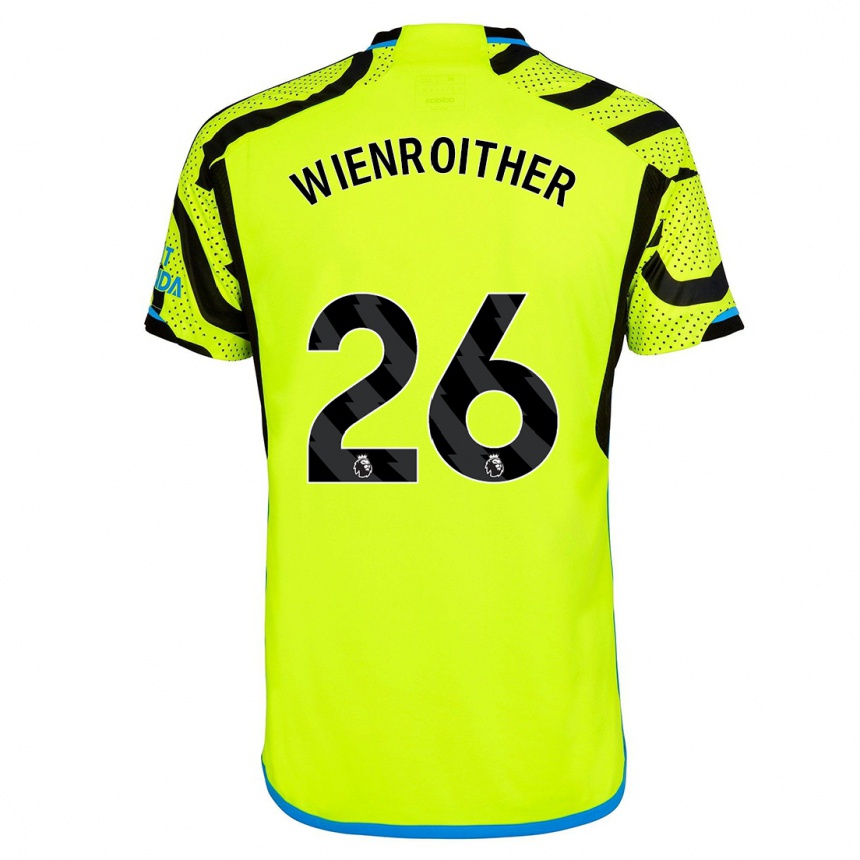 Herren Fußball Laura Wienroither #26 Gelb Auswärtstrikot Trikot 2023/24 T-Shirt Luxemburg