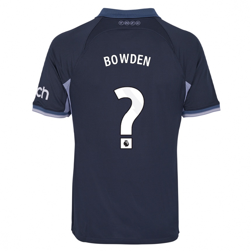 Herren Fußball Jamie Bowden #0 Dunkelblau Auswärtstrikot Trikot 2023/24 T-Shirt Luxemburg