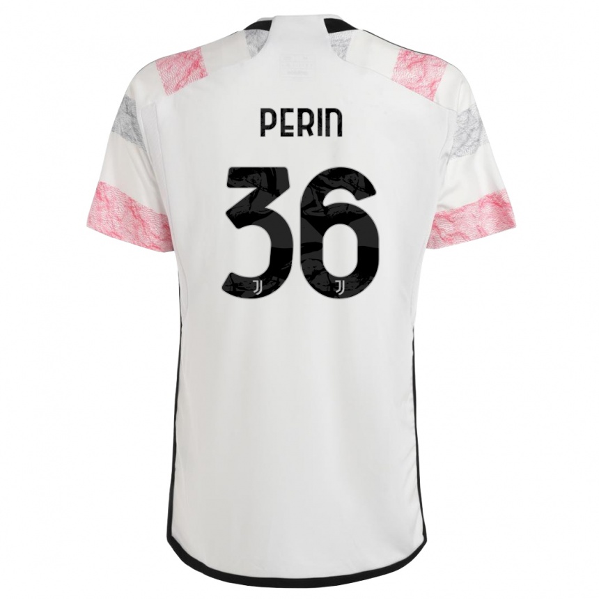 Herren Fußball Mattia Perin #36 Weiß Rosa Auswärtstrikot Trikot 2023/24 T-Shirt Luxemburg