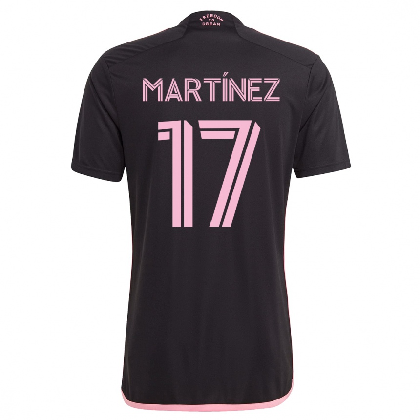 Herren Fußball Josef Martínez #17 Schwarz Auswärtstrikot Trikot 2023/24 T-Shirt Luxemburg