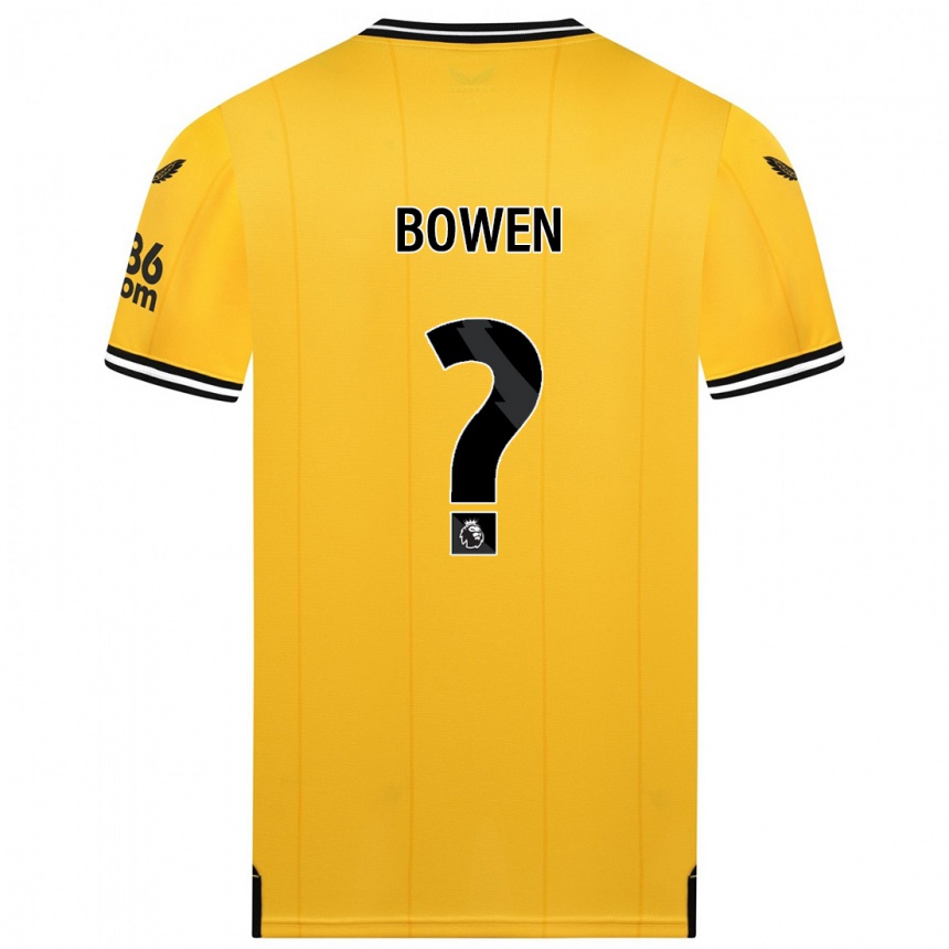 Damen Fußball Reiss Bowen #0 Gelb Heimtrikot Trikot 2023/24 T-Shirt Luxemburg