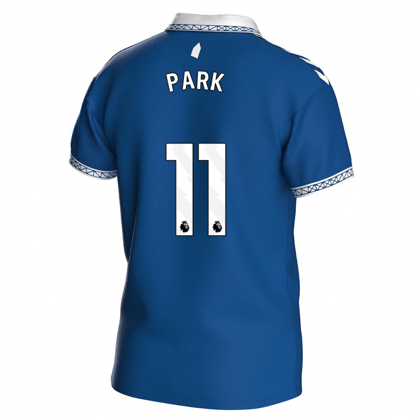 Damen Fußball Jess Park #11 Königsblau Heimtrikot Trikot 2023/24 T-Shirt Luxemburg