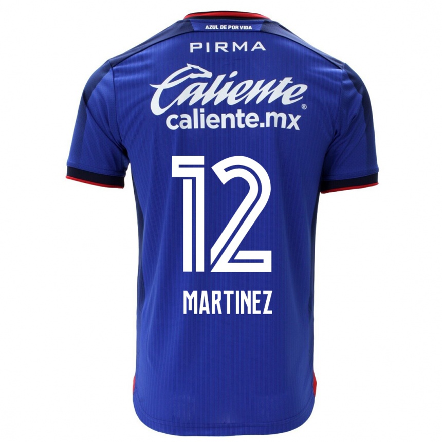 Damen Fußball Jose Joaquin Martinez #12 Blau Heimtrikot Trikot 2023/24 T-Shirt Luxemburg