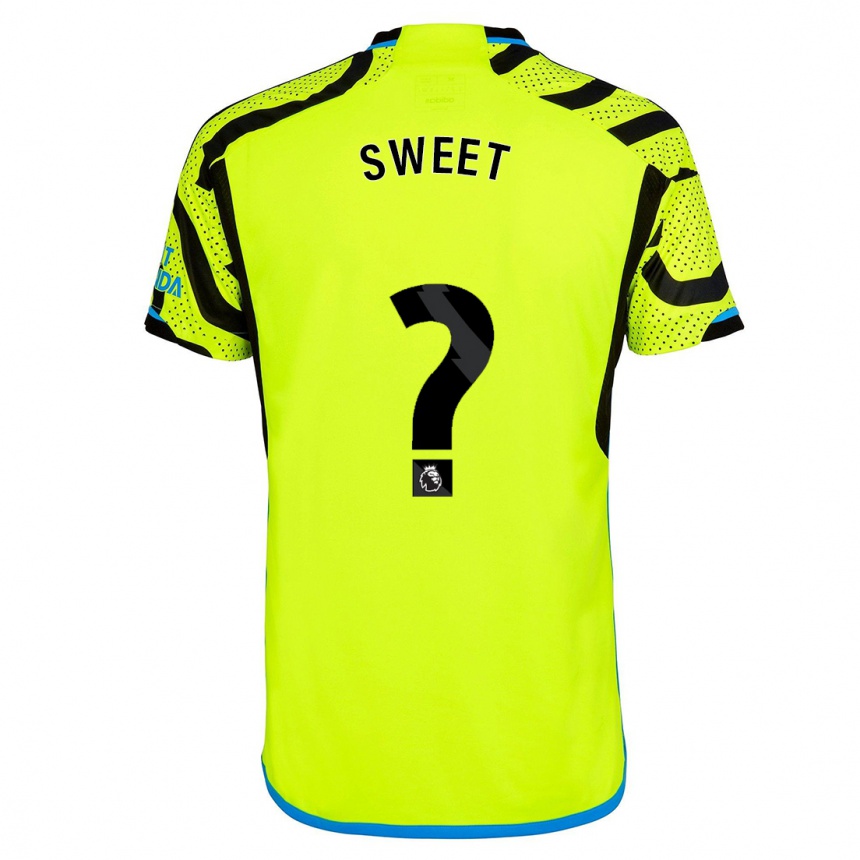 Damen Fußball Will Sweet #0 Gelb Auswärtstrikot Trikot 2023/24 T-Shirt Luxemburg