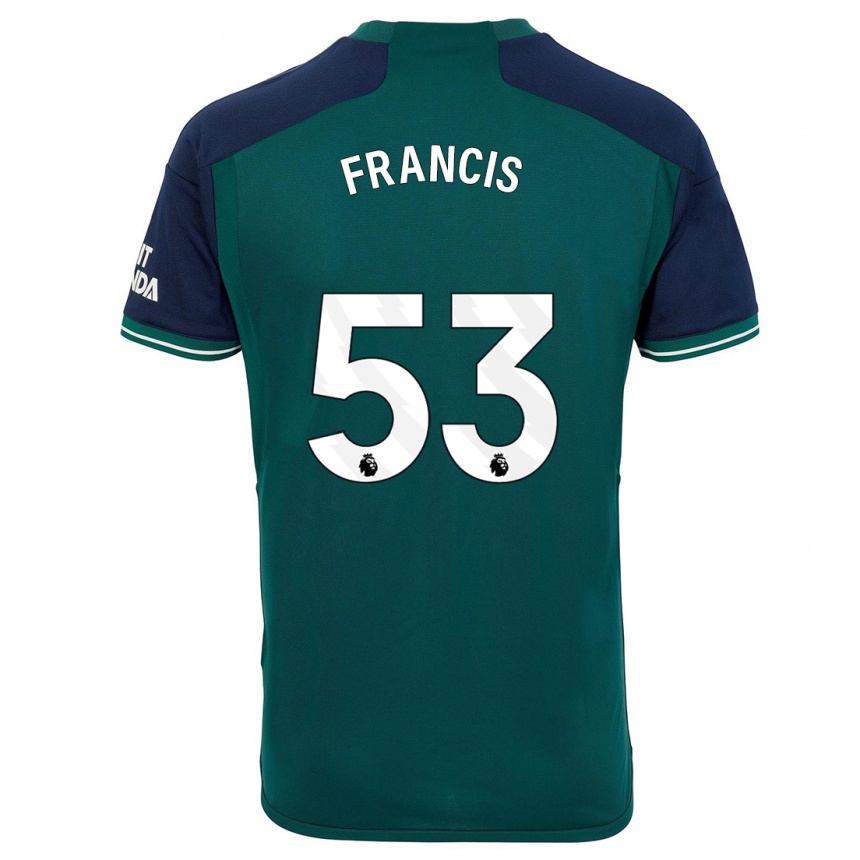 Damen Fußball Jack Henry Francis #53 Grün Ausweichtrikot Trikot 2023/24 T-Shirt Luxemburg