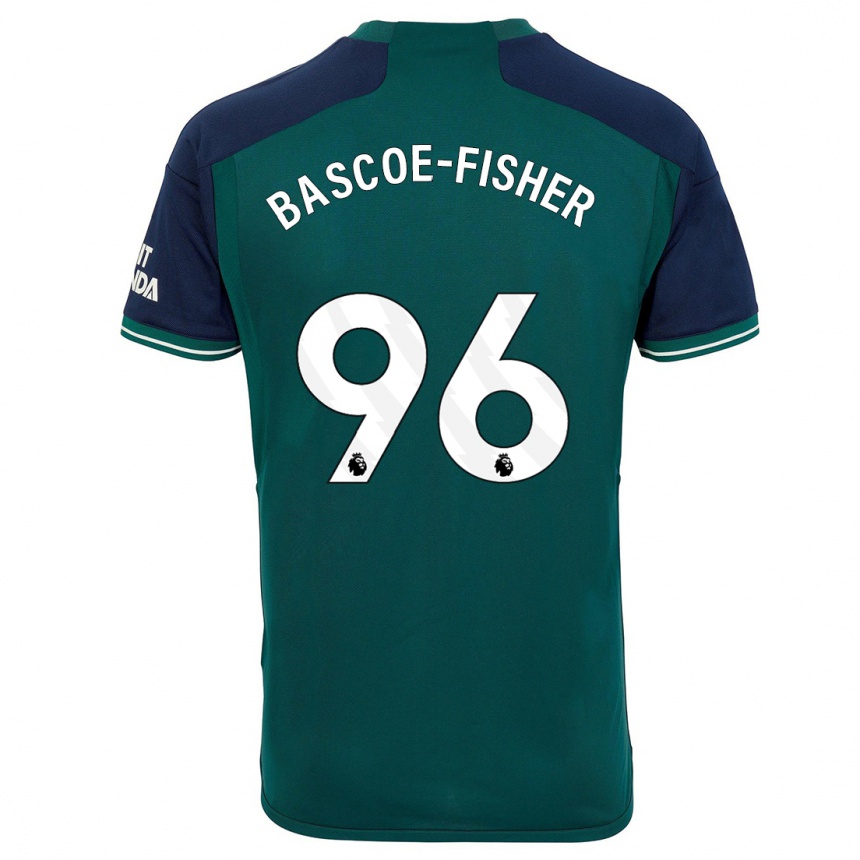 Damen Fußball Jakai Bascoe-Fisher #96 Grün Ausweichtrikot Trikot 2023/24 T-Shirt Luxemburg