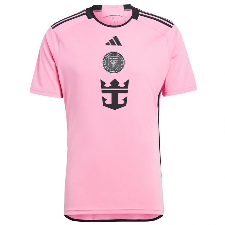 Kinder Fußball Dylan Mendez #0 Rosa Heimtrikot Trikot 2024/25 T-Shirt Luxemburg