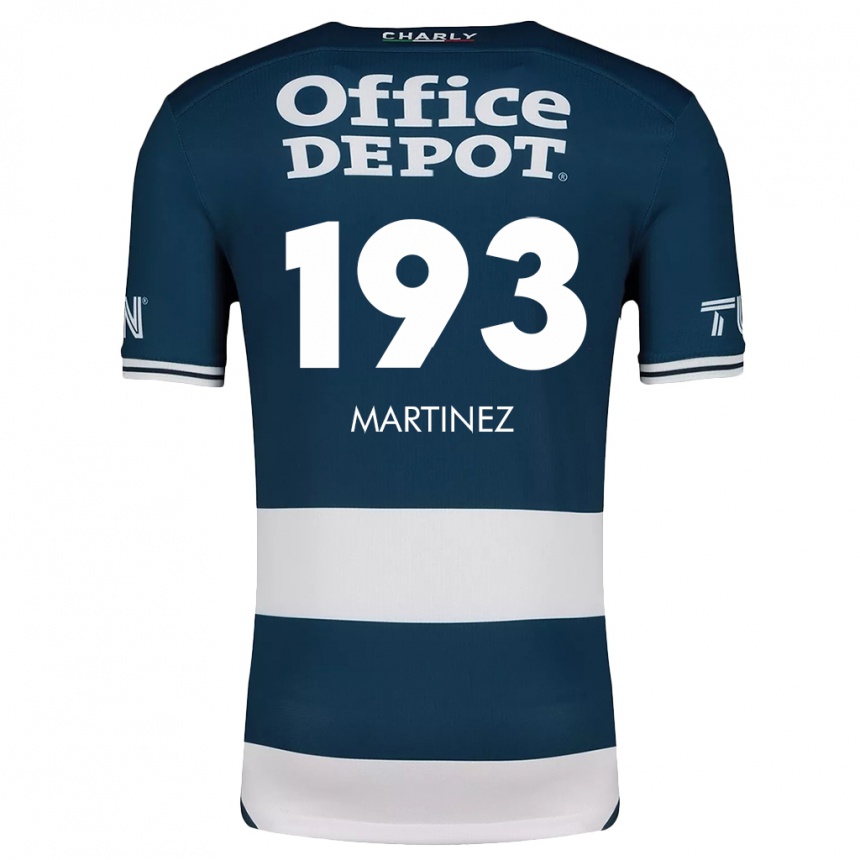 Kinder Fußball Pedro Martínez #193 Blau Weiss Heimtrikot Trikot 2024/25 T-Shirt Luxemburg