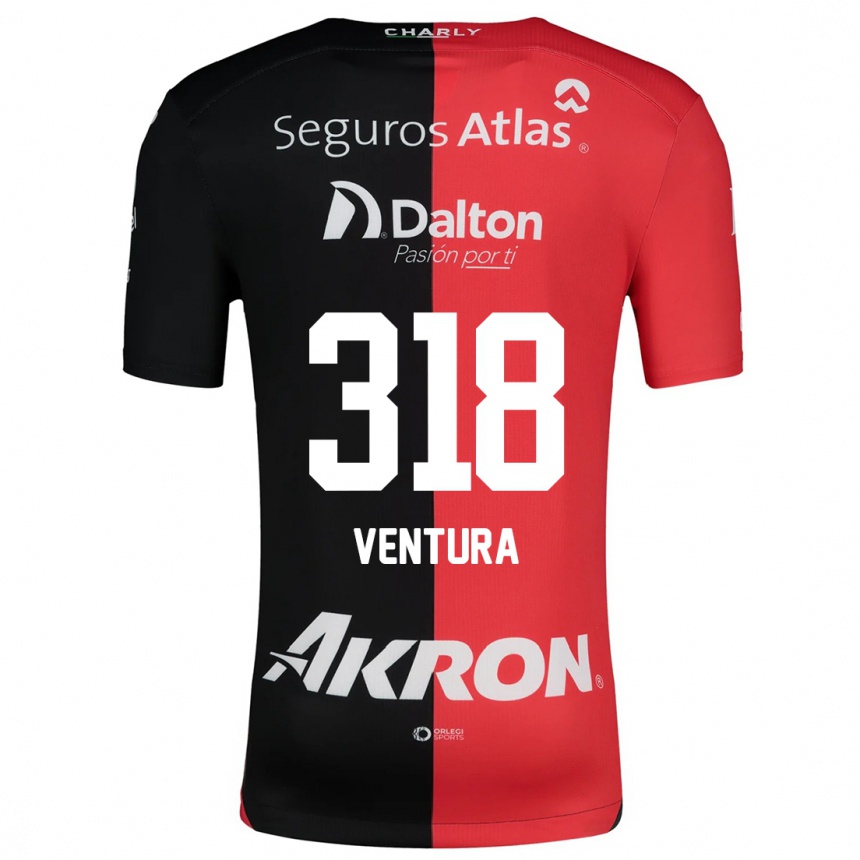 Kinder Fußball Lissandro Ventura #318 Rot Schwarz Heimtrikot Trikot 2024/25 T-Shirt Luxemburg