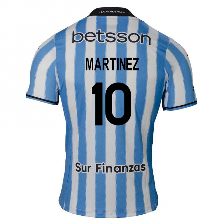 Kinder Fußball Roger Martinez #10 Blau Weiß Schwarz Heimtrikot Trikot 2024/25 T-Shirt Luxemburg