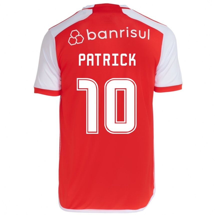 Kinder Fußball Alan Patrick #10 Rot-Weiss Heimtrikot Trikot 2024/25 T-Shirt Luxemburg