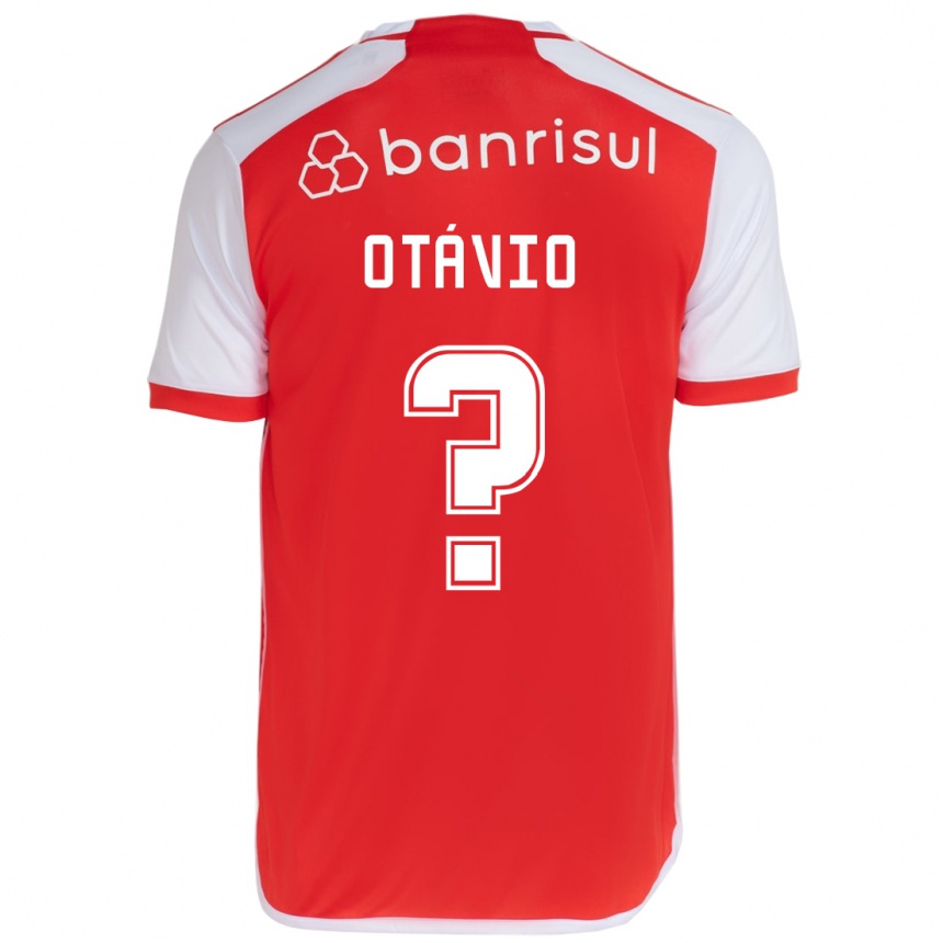 Kinder Fußball Luis Otávio #0 Rot-Weiss Heimtrikot Trikot 2024/25 T-Shirt Luxemburg