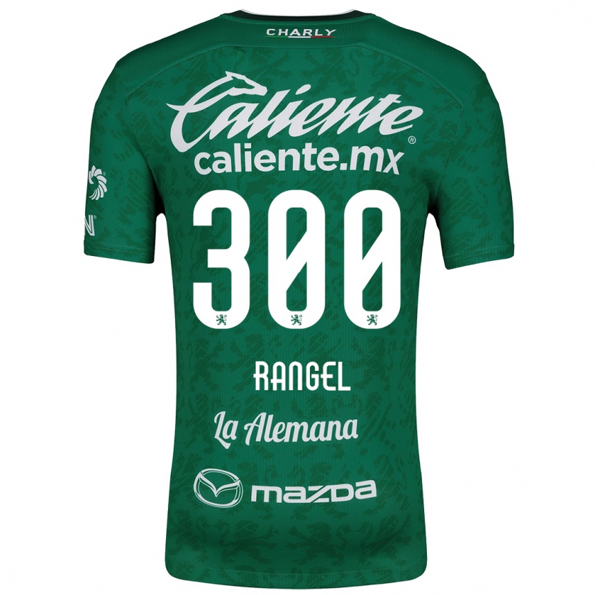 Kinder Fußball Luis Rangel #300 Grün Weiß Heimtrikot Trikot 2024/25 T-Shirt Luxemburg