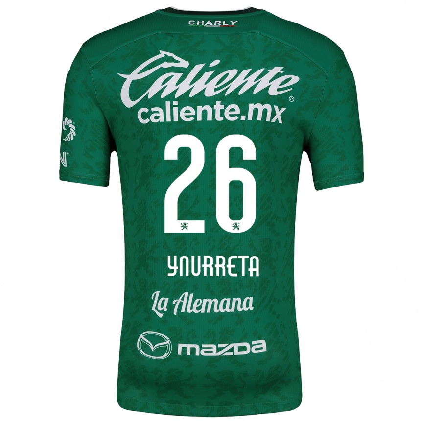 Kinder Fußball Alexandra Hernández Ynurreta #26 Grün Weiß Heimtrikot Trikot 2024/25 T-Shirt Luxemburg